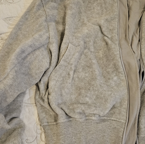 Skims Fleece Bomber Jacket - Picture 6 of 6